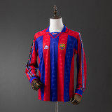Retro long sleeve Barcelona 9697 home S-XXL