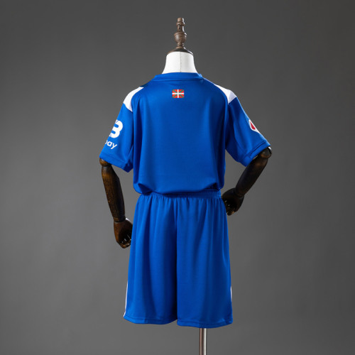 Deportivo Alavés 202526 Home kids soccer jerseys