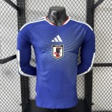 Japan 2025/26 Home Long Sleeve player version size S-2XL