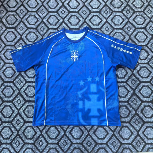 Brazil 2025/26 Ronaldo O Fenomeno 9 tribute Retro blue Jersey size S-2XL