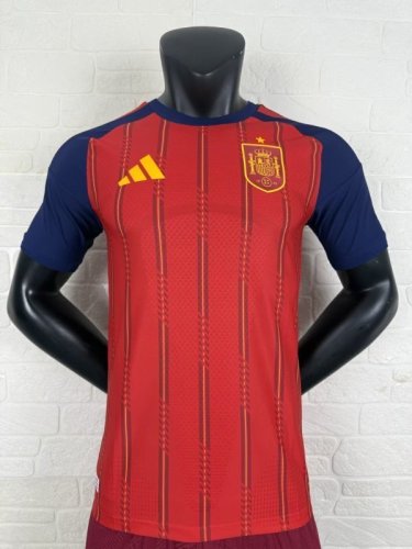 Spain 2026 Home red player version jersey