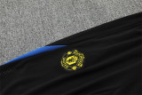 Manchester United 2025/26 Black Half zipper training clothes