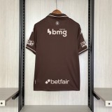 Vasco da Gama 2025/26 Third Away Soccer Jersey with all Sponsor