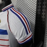 Retro France 1998 Away Player Version jersey