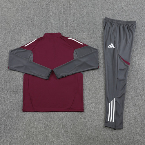 Arsenal 2025/26 Red Half zipper training clothes