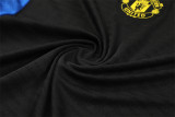Manchester United 2025/26 Black Half zipper training clothes