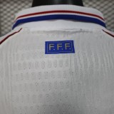Retro France 1998 Away Player Version jersey
