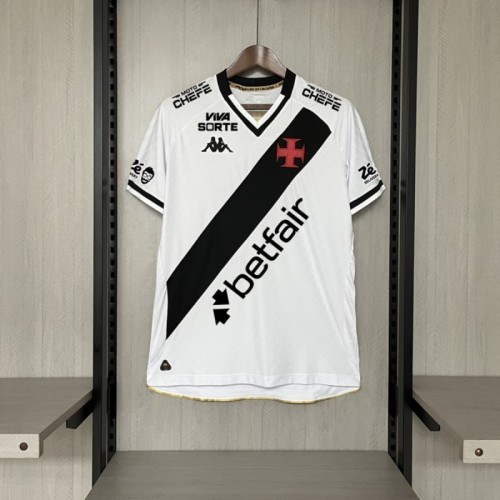 Vasco da Gama 202526 Away Soccer Jersey with all Sponsor