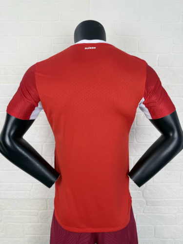 Switzerland 2026 Home player version size S-2XL