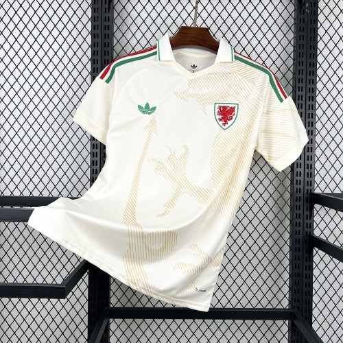 Wales 2026 Away soccer jersey size S-4XL