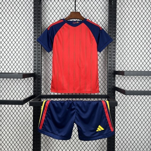 Spain 2026 World Cup Home kids Soccer jersey