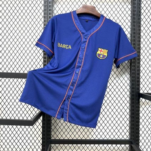 Barcelona 2025/26 Blue baseball Jersey