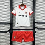 Sporting de Gijon 2025/26 Third Away Kids Kit