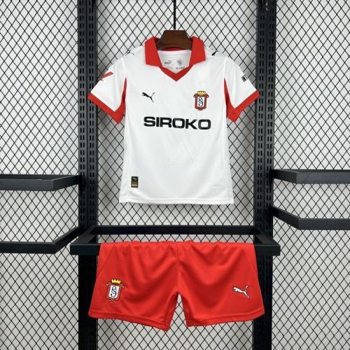 Sporting de Gijon 2025/26 Third Away Kids Kit