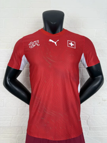 Switzerland 2026 Home player version size S-2XL