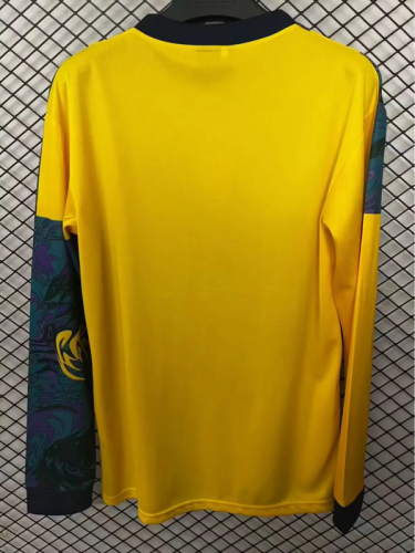 Retro England 1995 Goalkeeper long sleeves soccer jersey size S-2XL