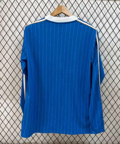 Real Madrid 202526 Blue Icon Long Sleeve Special Jersey2