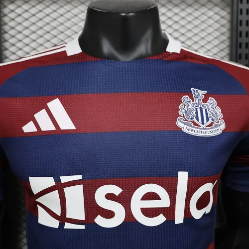 2024-25 Newcastle away player version(The player version is more slim fit, it is recommended to buy one size larger)