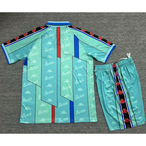 1996-97 Barcelona  away retro kid kit