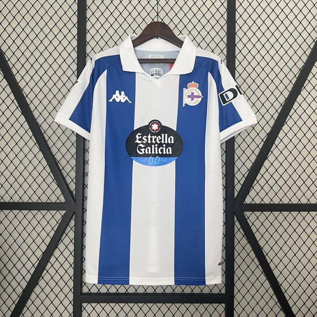 2024-25 Deportivo La Coruna home soccer jersey