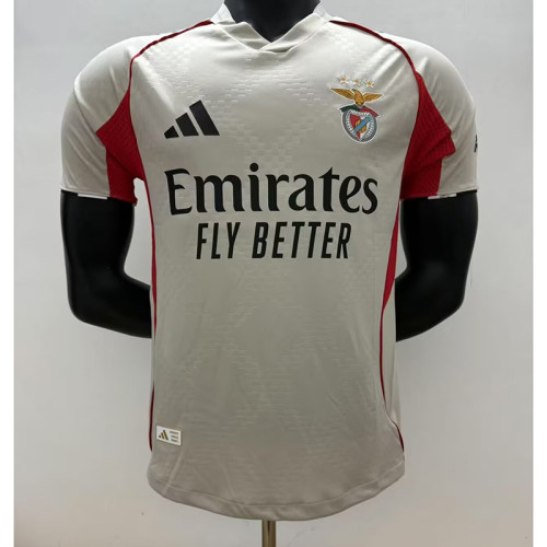 2025-26 Benfica away player version jersey  (The player version is more slim fit, it is recommended to buy one size larger)