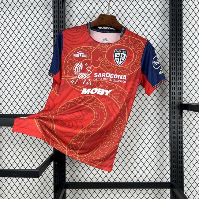 2024-25 Cagliari Calcio Year of the Snake Limited Edition Jersey