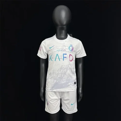 2023-24 Saudi Al Nassr Ronaldo third away kids
