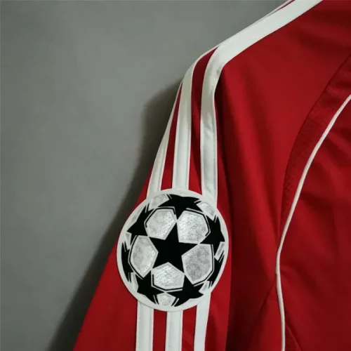 Liverpool 2007-08 home long sleeves soccer jerseys