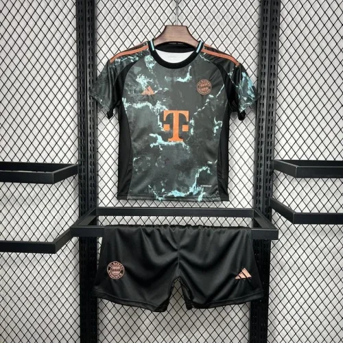 2024-25 Bayern Munich away kids soccer jerseys