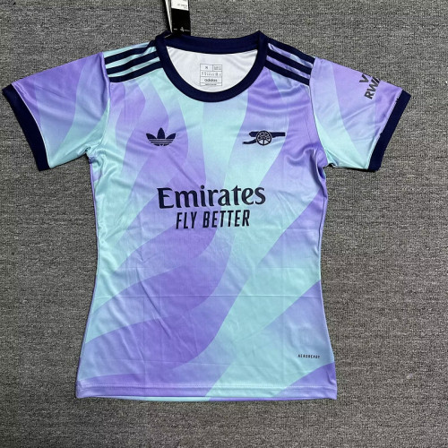 2024-25Arsenal  third away woman soccer jersey
