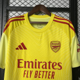 2025-26  Arsenal  yellow goalkeeper jersey