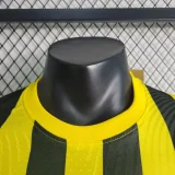 2023-24 Ittihad Home Player version soccer jerseys   (The player version is more slim fit, it is recommended to buy one size larger)