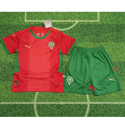 2024-25 Morocco home kid kit