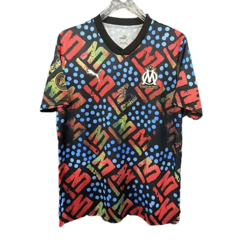 2024-25 Marseille africa black jersey
