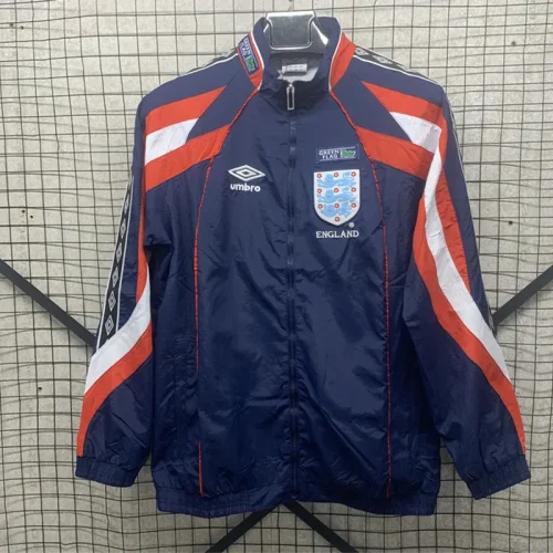 2024 England blue windbreaker