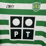 Sporting Lisbon 2003-04 Home Retro Jersey