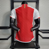 2023-24 Arsenal  home player version jersey (The player version is more slim fit, it is recommended to buy one size larger)