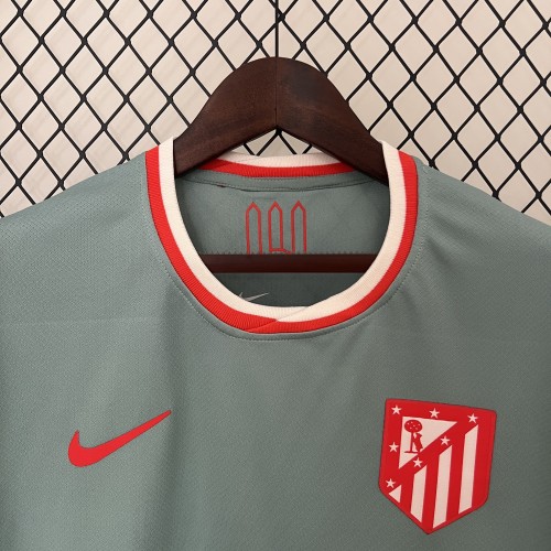 2024-25 Atletico Madrid away blue jersey