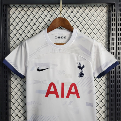 2023-24 tottenham  home kids kit