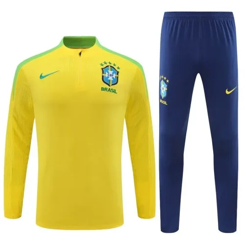 Brazil 2024 yellow training suit
