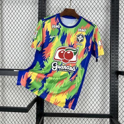 2025-26 Brazil Pre-match training Jersey