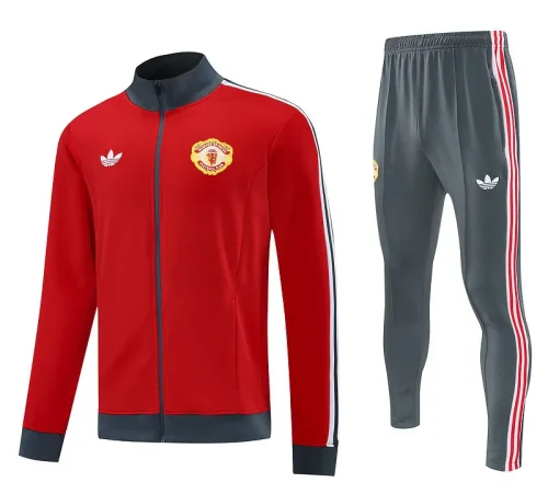 2025-26 Manchester United red jacket suit