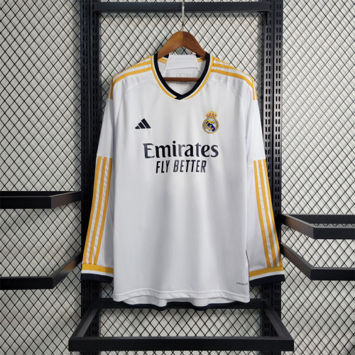 2023-24 Real Madrid home Long Sleeve jersey