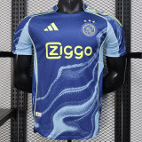 2025-26 Ajax away player version jersey   (The player version is more slim fit, it is recommended to buy one size larger)