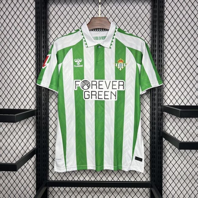 2024-25 Betis home soccer jersey