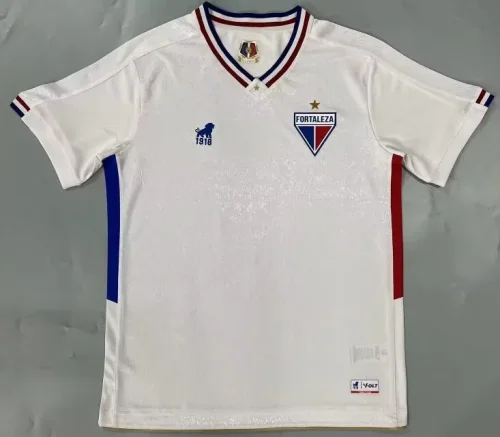 2024-25 Fortaleza away white soccer jersey