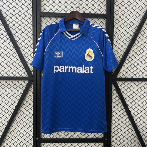 1986-88 .Real Madrid   away retro jersey