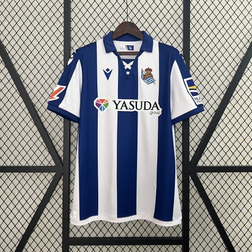 2024-25 Real Sociedad Home  jersey