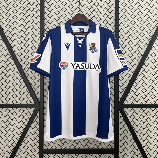 2024-25 Real Sociedad Home  jersey