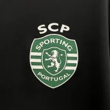 2023-24 Sporting Lisbon Forth Black Jersey